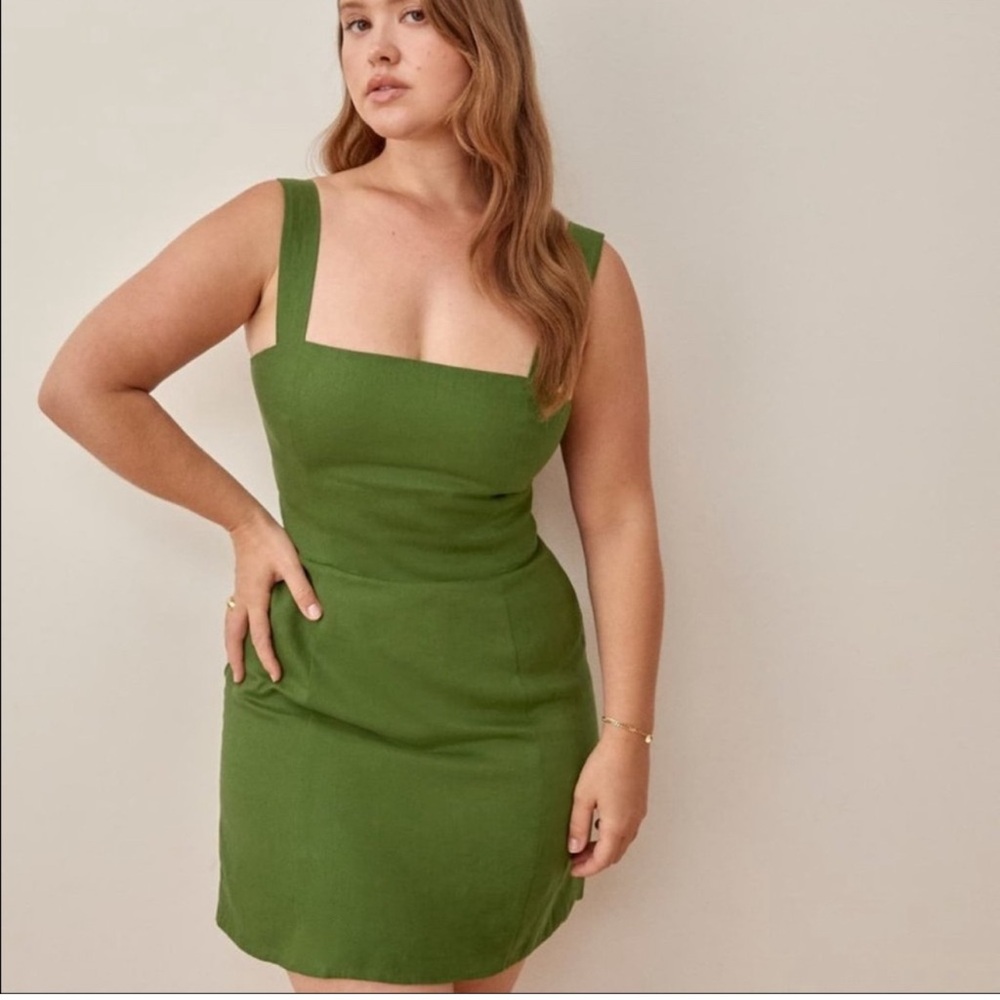 Reformation Linen Mini Dress